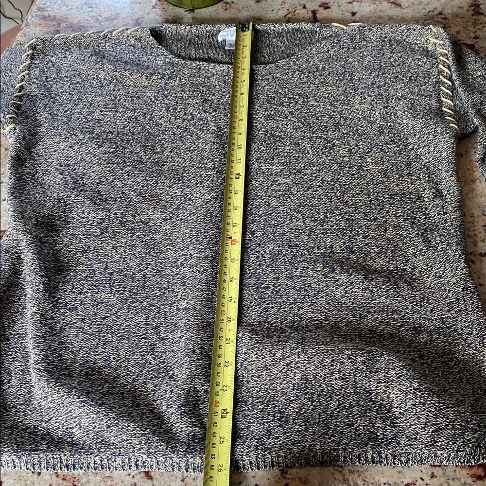 Relaxed Crewneck Sweater. - Picture 7 of 8